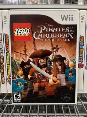 LEGO Pirates of the Caribbean Wii Complete CIB Tested Working
